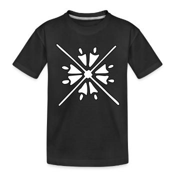 Ornement - Vectorgraphic - T-shirt bio Premium Enfant - noir - Devant
