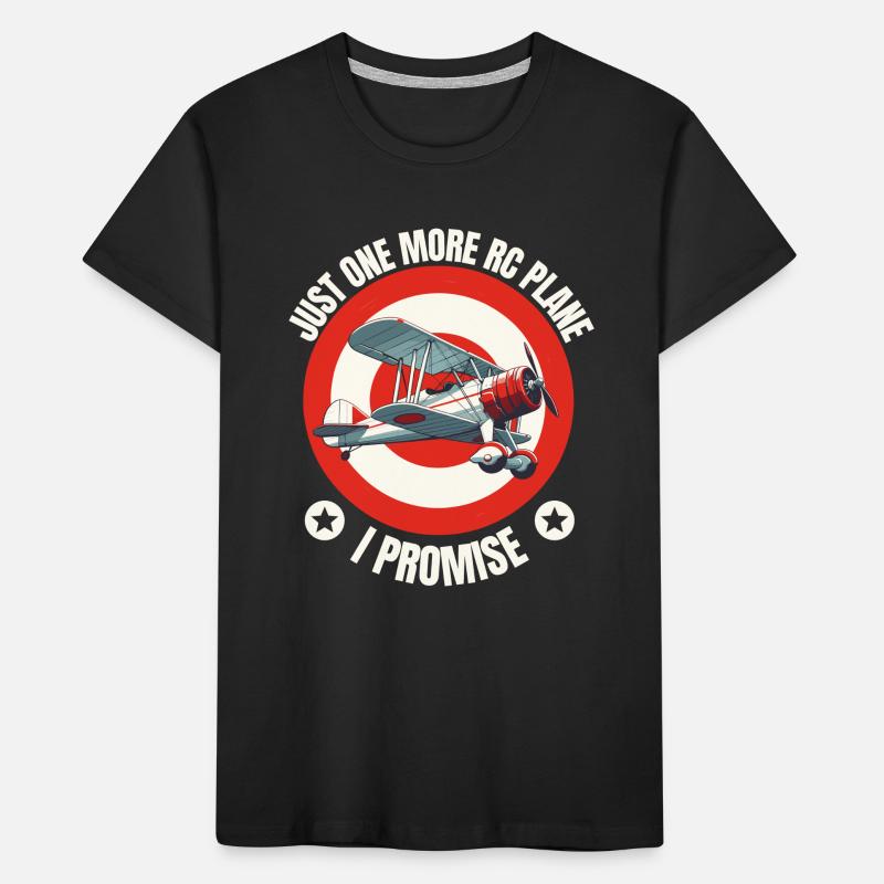 Remote Control Plane Modellflugzeug Modellbauer Kinder Premium Bio T-Shirt