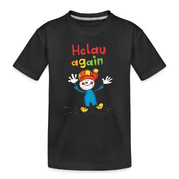 Carnaval Helau Düsseldorf Mayence Clown Drôle Fou - T-shirt bio Premium Enfant - noir - Devant