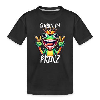 Carnaval Frosch Prinz Kölle Alaaf Köln Kölsch Fun - T-shirt bio Premium Enfant - noir - Devant
