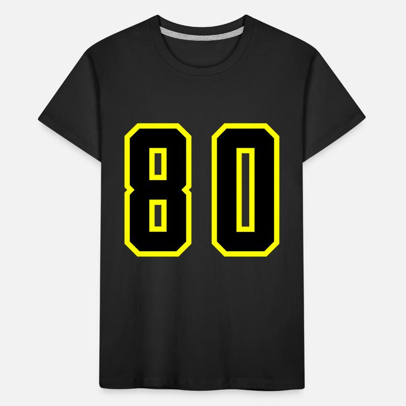 80 Number Leotard Kids' Premium Organic T-Shirt