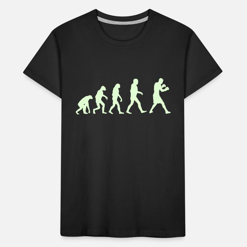 Boxing Evolution logo Kinder Premium Bio T-Shirt