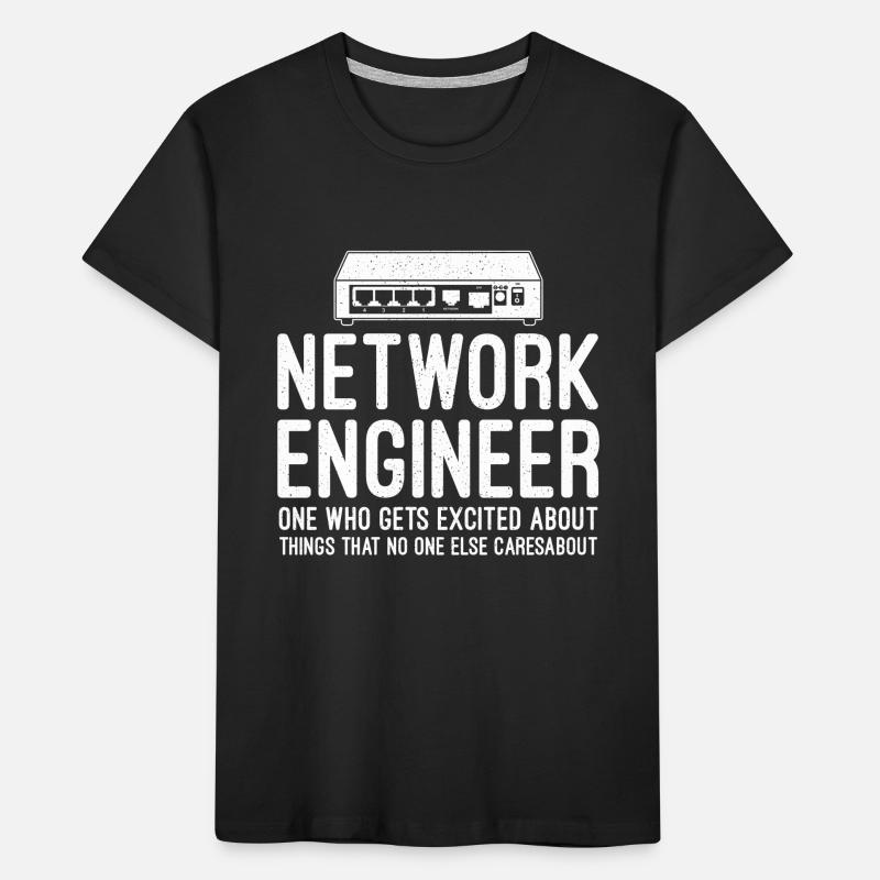 Network Technician Computer Science Network Technk IT Kids' Premium Organic T-Shirt