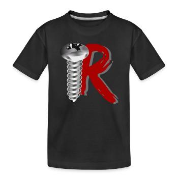 Mechanic mechanic - Kids' Premium Organic T-Shirt - black - Front
