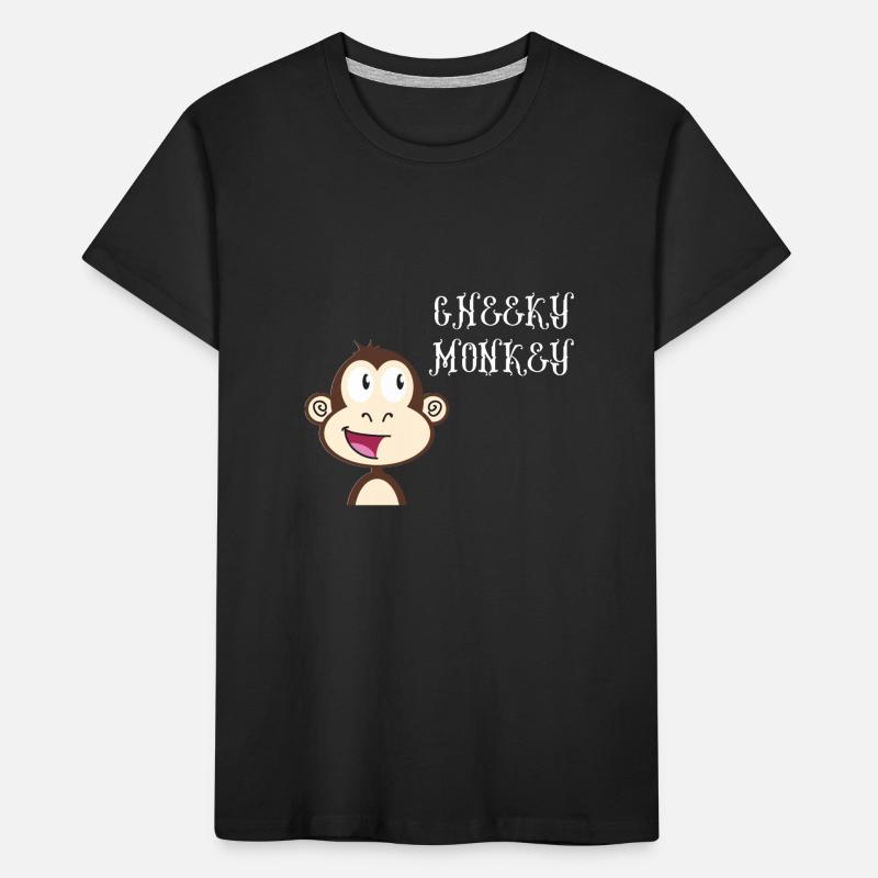 Cheeky Monkey Kids' Premium Organic T-Shirt