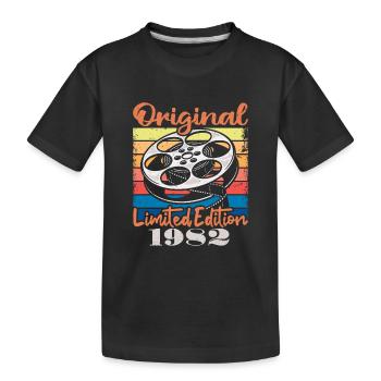 Édition Originale Limitée De 1982 - T-shirt bio Premium Enfant - noir - Devant