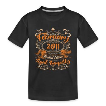 February 2011 | Aged Perfectly - T-shirt bio Premium Enfant - noir - Devant