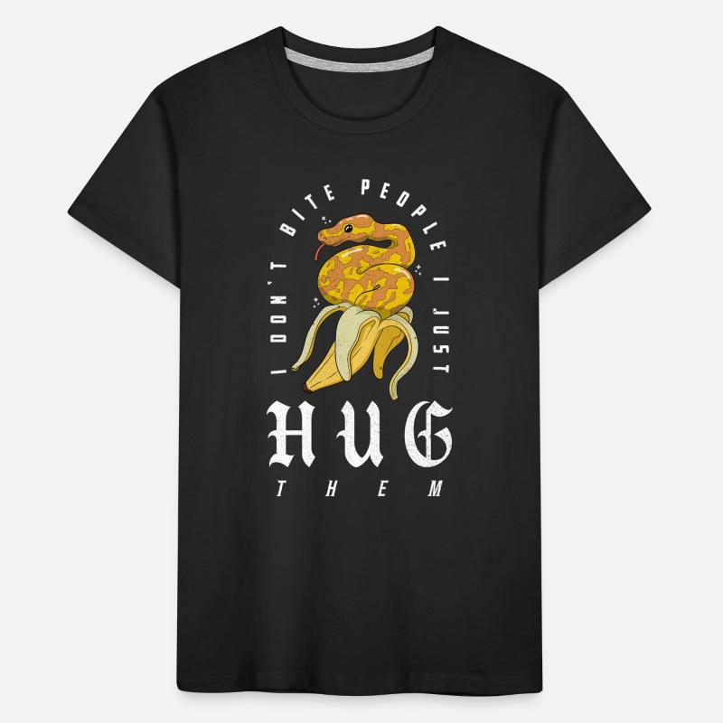 python royal serpent propriétaire banane python royal T-shirt bio Premium Enfant