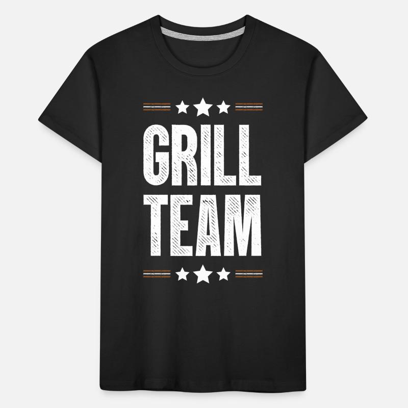 Grill Team Kids' Premium Organic T-Shirt