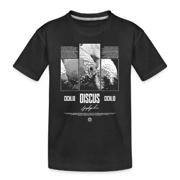 Discus Cichlidé Aquarium Fish Keeper - T-shirt bio Premium Enfant - noir - Devant