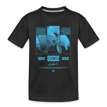Discus Cichlidé Aquarium Fish Keeper - T-shirt bio Premium Enfant - noir - Devant