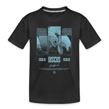 Discus Cichlidé Aquarium Fish Keeper - T-shirt bio Premium Enfant - noir - Devant