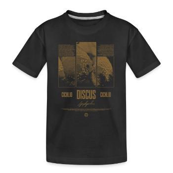 Discus Cichlidé Aquarium Fish Keeper - T-shirt bio Premium Enfant - noir - Devant