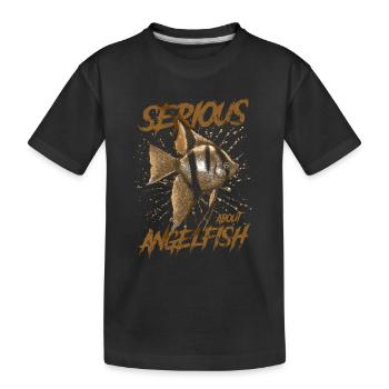 Sérieux au sujet d’Altum Angelfish Keeper - T-shirt bio Premium Enfant - noir - Devant