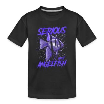 Sérieux au sujet d’Altum Angelfish Keeper - T-shirt bio Premium Enfant - noir - Devant