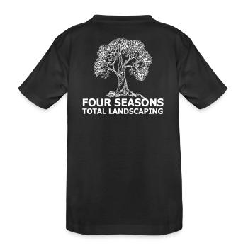 Aménagement paysager total quatre saisons - T-shirt bio Premium Enfant - noir - Dos