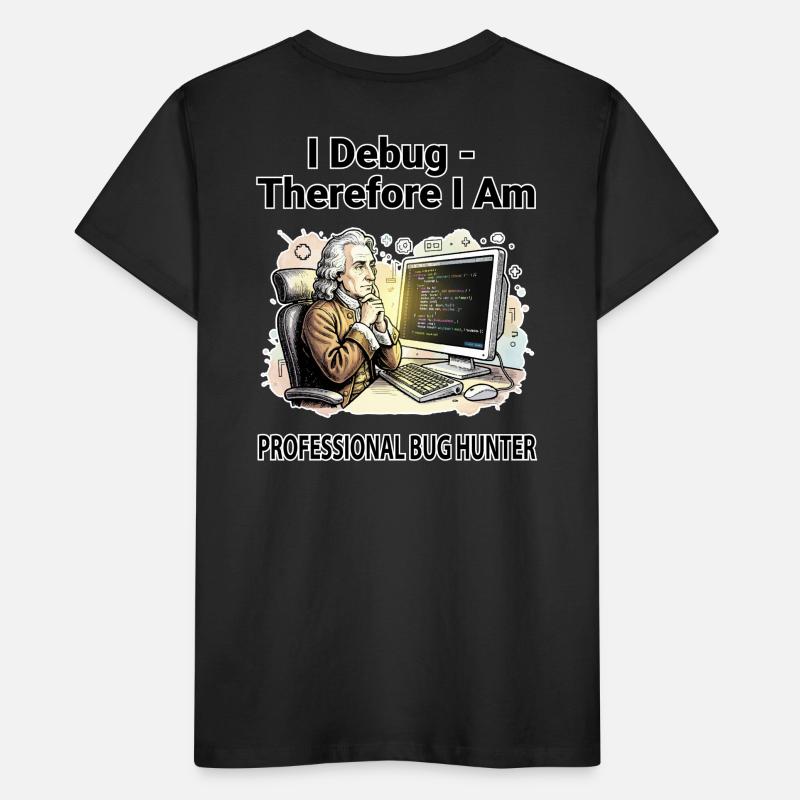 Ich debugge daher bin ich: Pro Bug Hunter – dunkler BG Kinder Premium Bio T-Shirt
