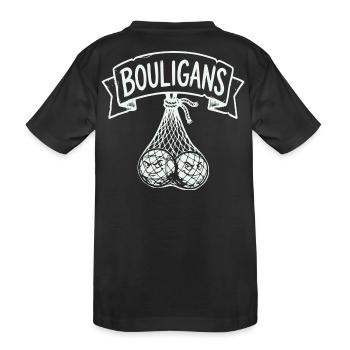 Chapeau de boule, tablier de boule, short de boule, polo - T-shirt bio Premium Enfant - noir - Dos