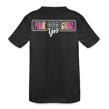 Fierté de la liberté City collage - T-shirt bio Premium Enfant - noir - Dos