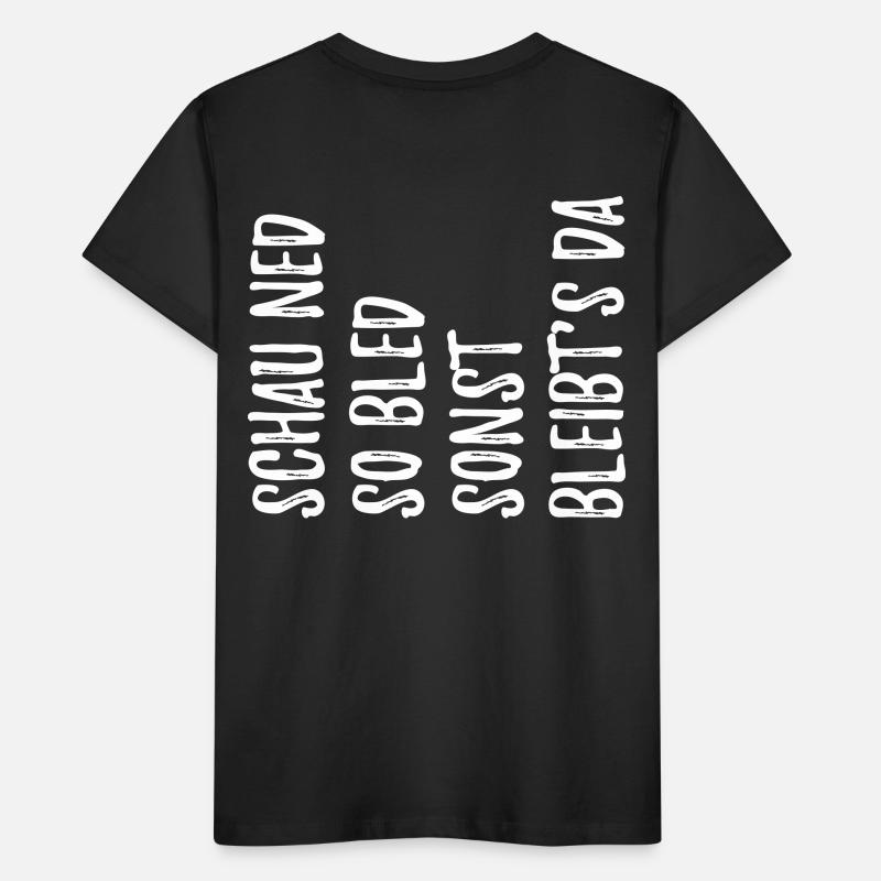 Witzger Bavarian saying look so bled Kids' Premium Organic T-Shirt