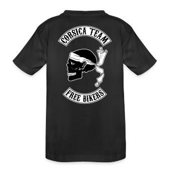 Corsica Skull Team - T-shirt bio Premium Enfant - noir - Dos