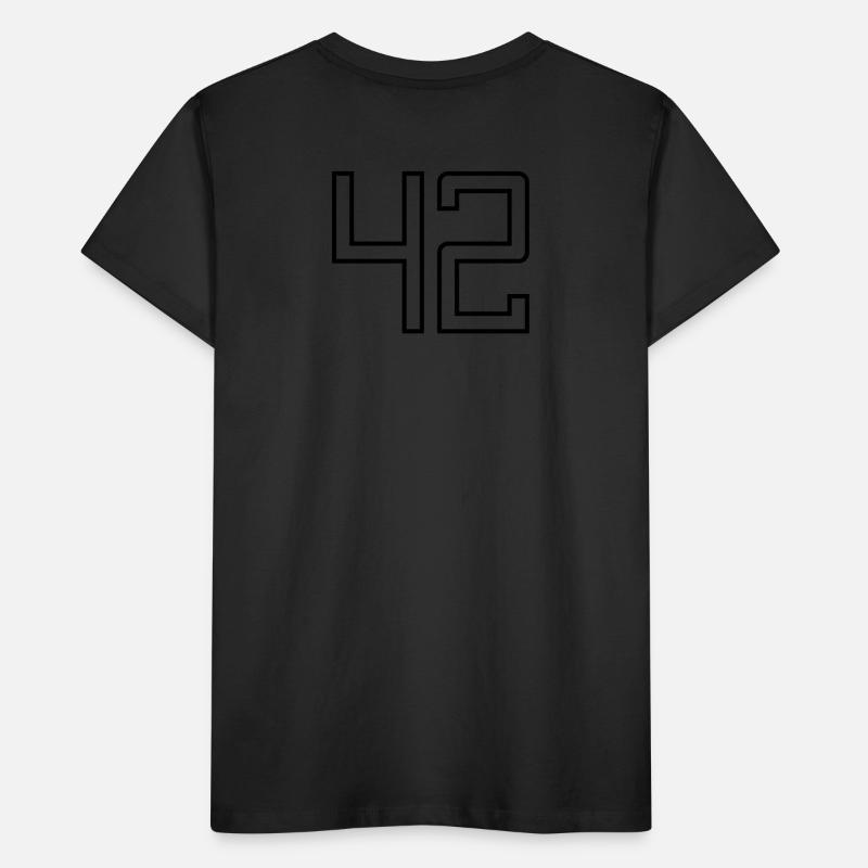 Number 42 (University Style) Kids' Premium Organic T-Shirt