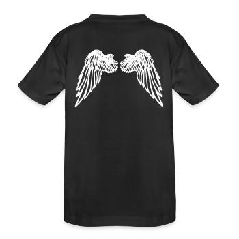 ailes d'ange - T-shirt bio Premium Enfant - noir - Dos