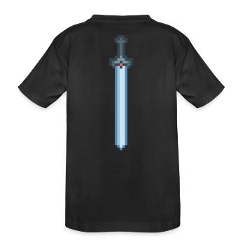 Iron Sword - Kids' Premium Organic T-Shirt - black - Back