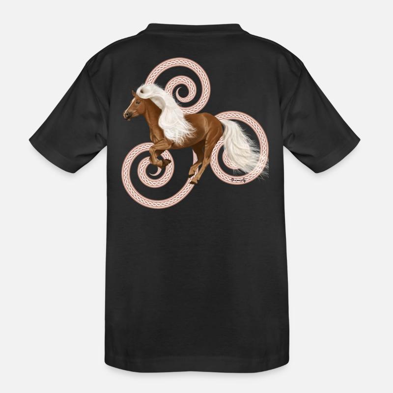 Haflinger Artos - T-shirt bio Premium Enfant - noir