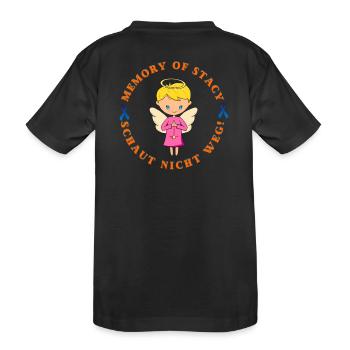 MoS Logo 2024 - Kids' Premium Organic T-Shirt - black - Back