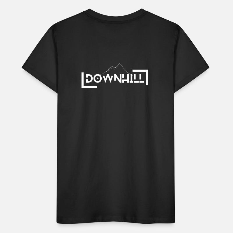 Downhill Mountain Biker DH MTB Enduro Gravity Trail Kids' Premium Organic T-Shirt