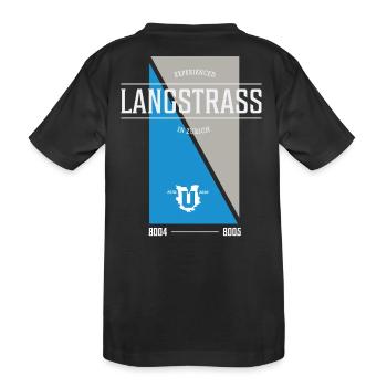 Édition Langstrass - T-shirt bio Premium Enfant - noir - Dos