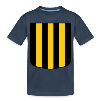 Rodent land - Kids' Premium Organic T-Shirt - navy - Front