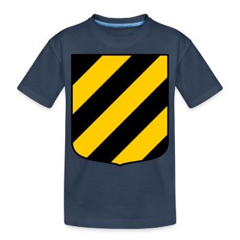 Rodent land - Kids' Premium Organic T-Shirt - navy - Front