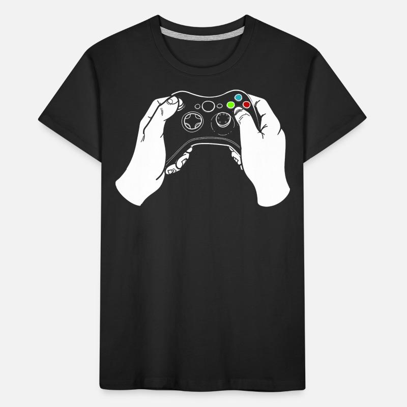 Gaming Controller Kinder Premium Bio T-Shirt