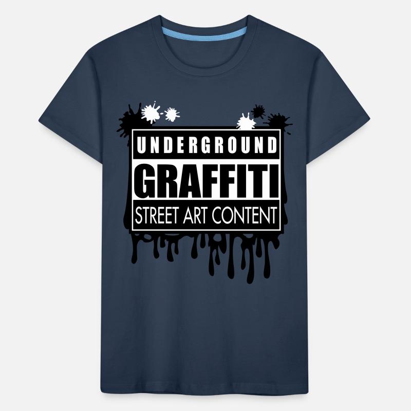 Underground graffitis flex T-shirt bio Premium Enfant