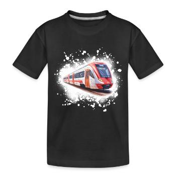 S-Bahn - Splash - T-shirt bio Premium Enfant - noir - Devant