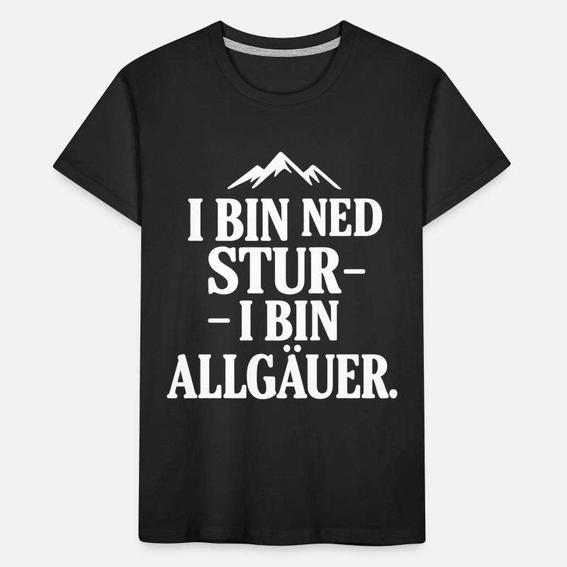 Fierté du dialecte de l’Allgäu T-shirt bio Premium Enfant