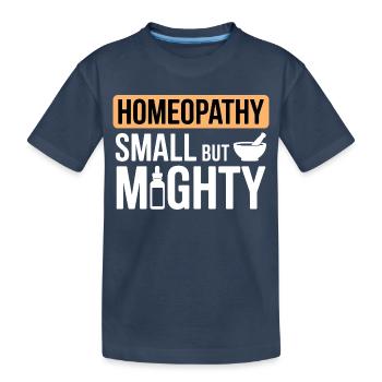 Spécialiste certifié en dilution clinique en vêtements - T-shirt bio Premium Enfant - bleu marine - Devant