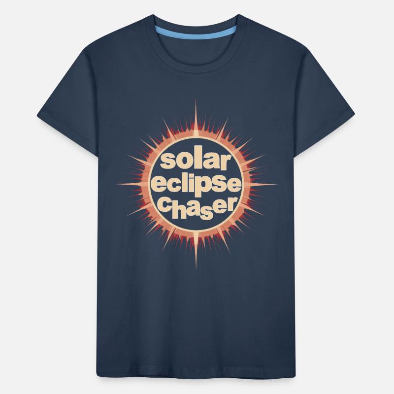 Solar eclipse chaser Kinder Premium Bio T-Shirt