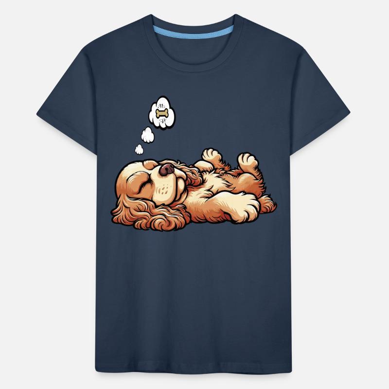 Cocker Spaniel Cocker Chien Cocker Propriétaire de cocker Spaniel T-shirt bio Premium Enfant