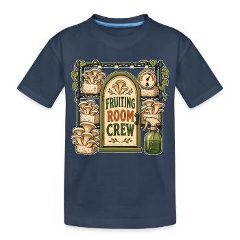 FRUITING ROOM CREW - Kinder Premium Bio T-Shirt - Navy - Vorne