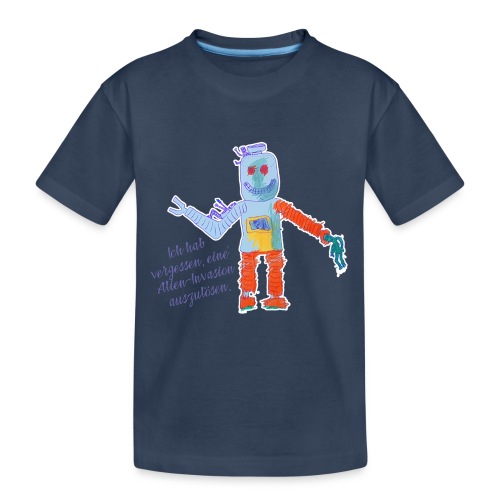 Alien Invasion - Kinder Premium Bio T-Shirt