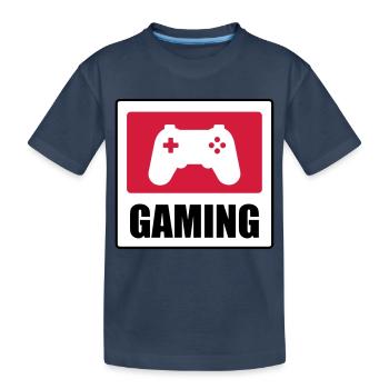 Gaming - Gamer - T-shirt bio Premium Enfant - bleu marine - Devant