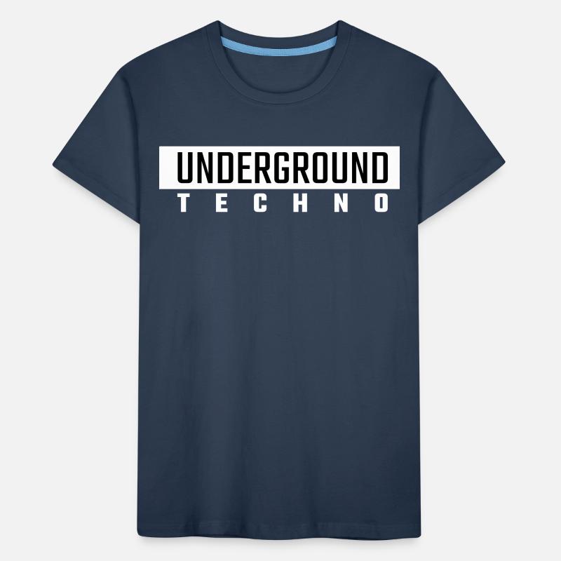 Underground Techno T-shirt bio Premium Enfant