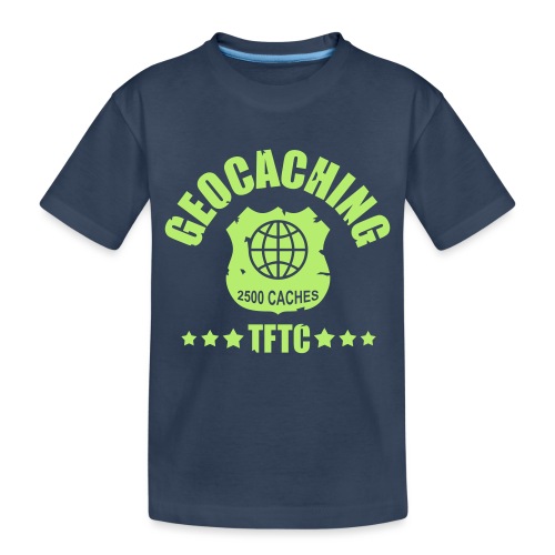geocaching - 2500 caches - TFTC / 1 color - Kinder Premium Bio T-Shirt