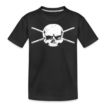 Eskrima - T-shirt bio Premium Enfant - noir - Devant