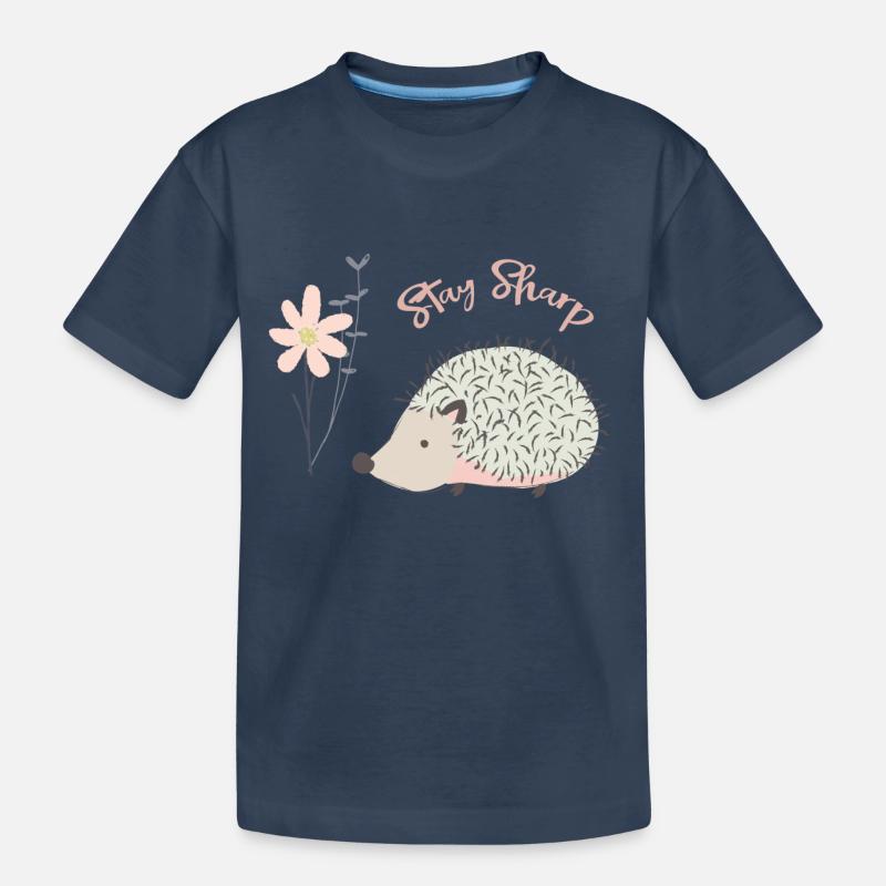 Hérisson | Hérisson - T-shirt bio Premium Enfant - bleu marine