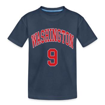 Washington 9 - Kinder Premium Bio T-Shirt - Navy - Vorne
