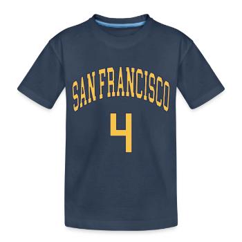 San Francisco 4 - T-shirt bio Premium Enfant - bleu marine - Devant